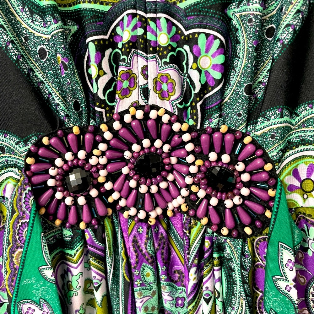 Boho Floor Length Dress